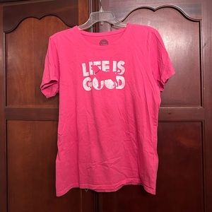 Life is good Dog crusher tee